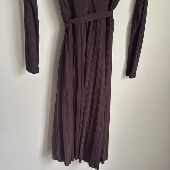 NEW Marella Zufolo Pleated Midi Dress large - Picture 13 of 16
